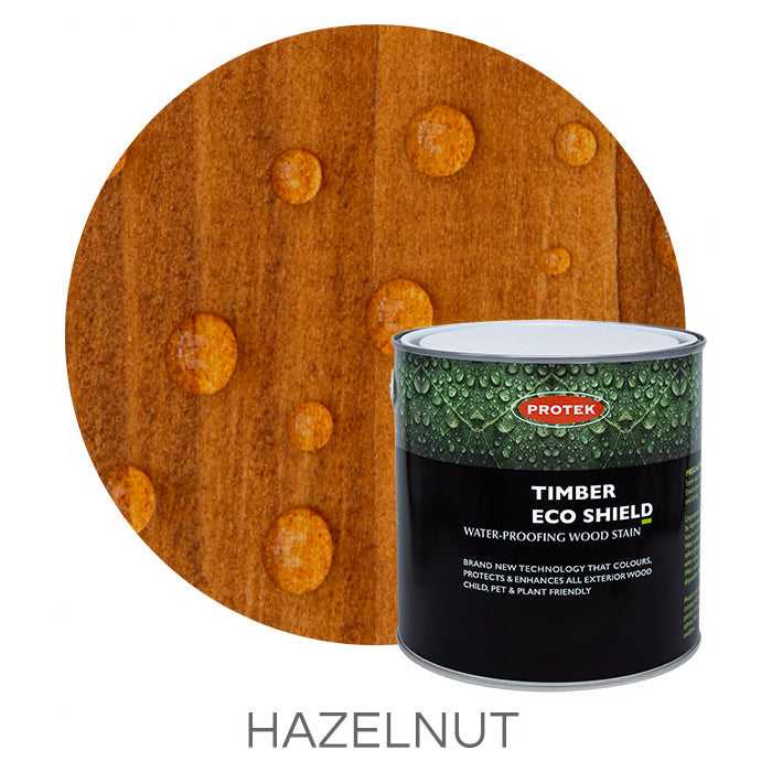 Hazelnut Timber Eco Shield – 2.5 Litres