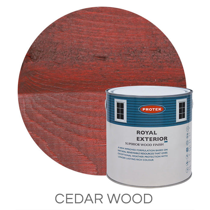Cedar Wood Royal Exterior Wood Finish – 2.5 Litres