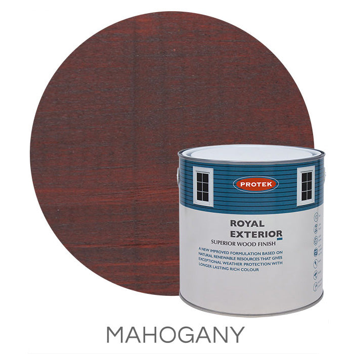 Mahogany Royal Exterior Wood Finish – 2.5 Litres