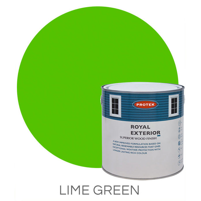 Lime Green Royal Exterior Wood Finish – 2.5 Litres