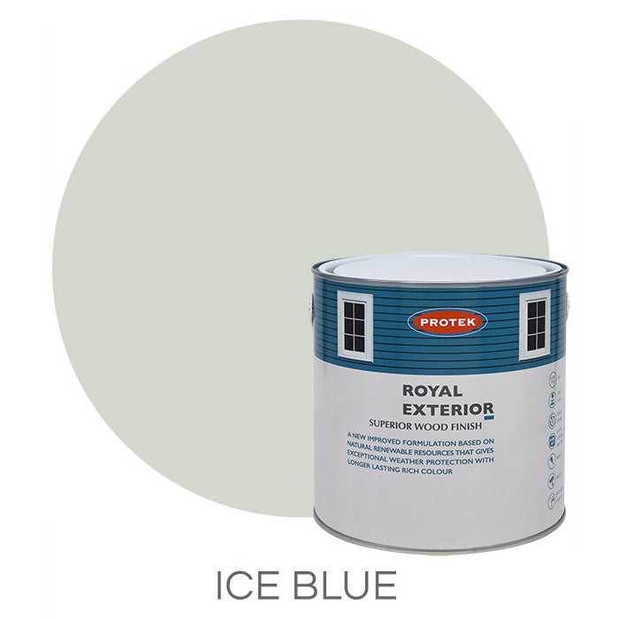 Ice Blue Royal Exterior Wood Finish – 2.5 Litres