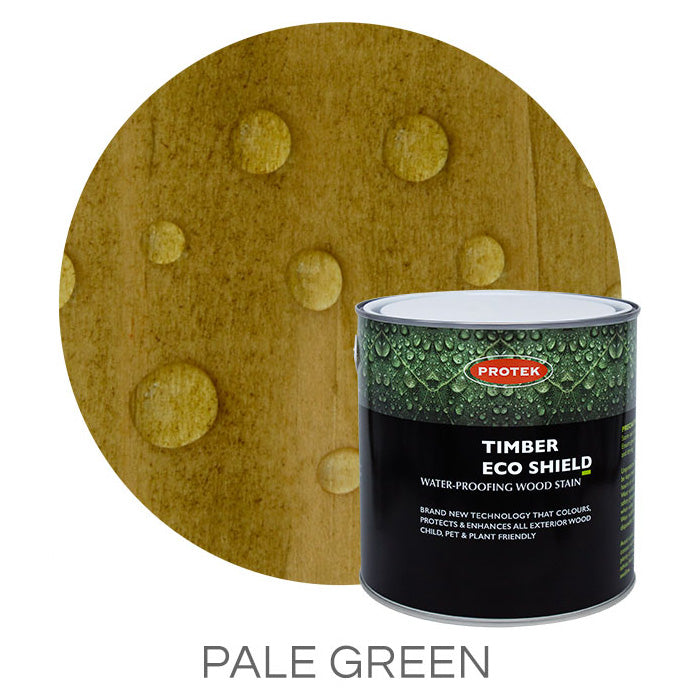Pale Green Timber Eco Shield – 2.5 Litres