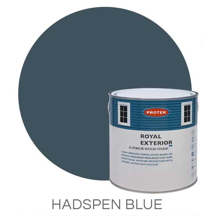 Hadspen Blue Royal Exterior Wood Finish – 2.5 Litres