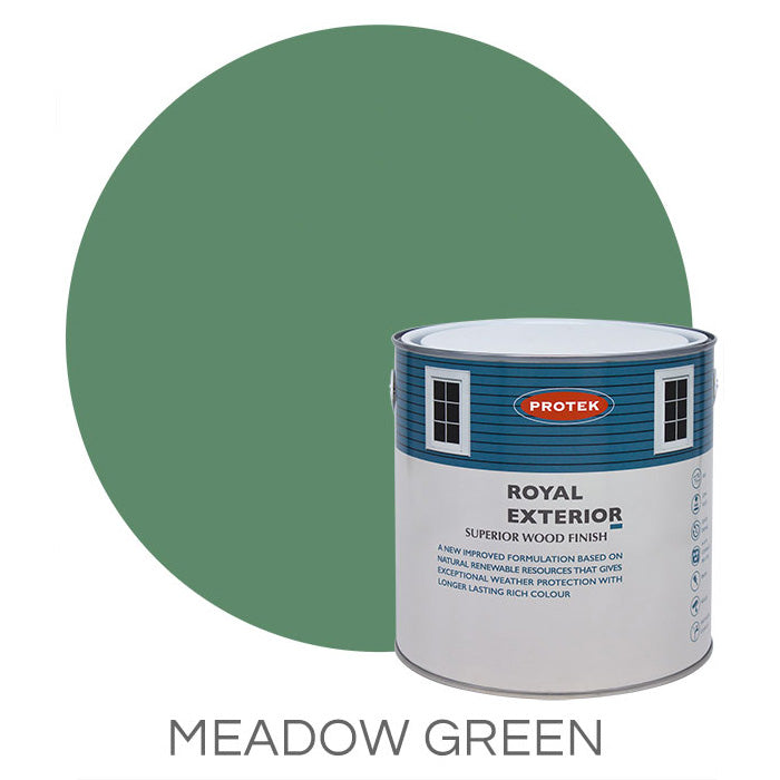 Meadow Green Royal Exterior Wood Finish – 2.5 Litres