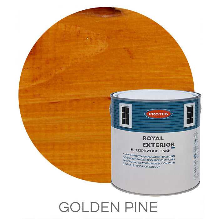 Golden Pine Royal Exterior Wood Finish – 2.5 Litres