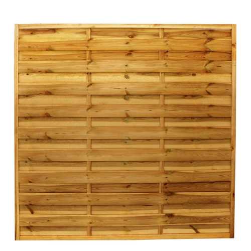 Toulon Flat Top Fence Panel
