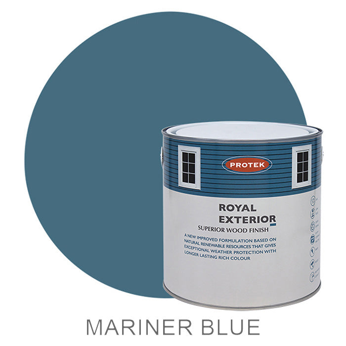 Mariner Blue Royal Exterior Wood Finish – 2.5 Litres