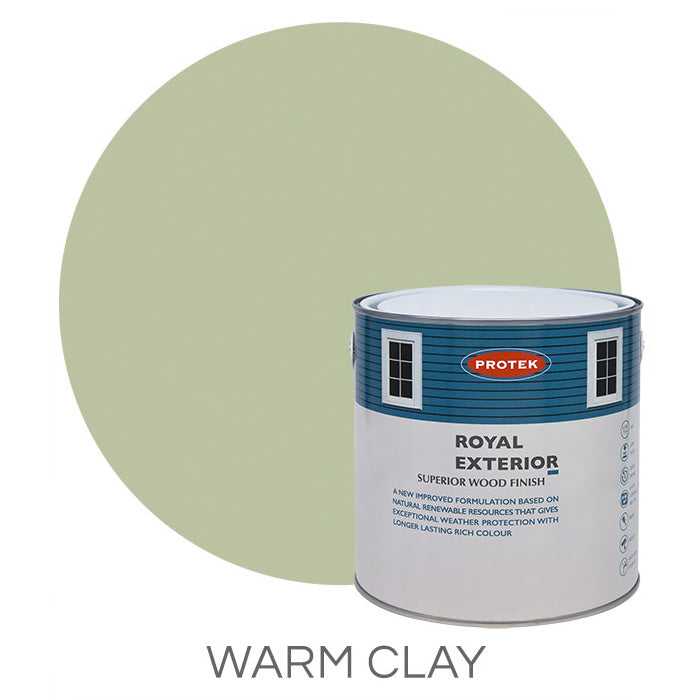 Warm Clay Royal Exterior Wood Finish – 2.5 Litres