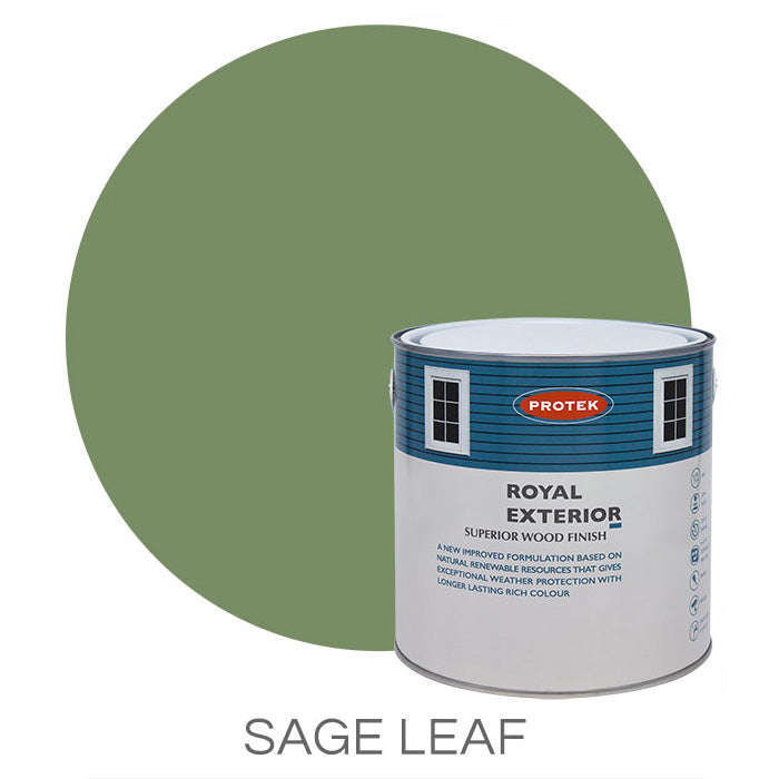 Sage Leaf Royal Exterior Wood Finish – 2.5 Litres