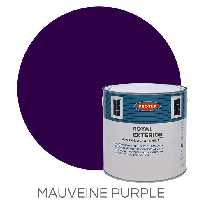 Mauveine Purple Royal Exterior Wood Finish – 2.5 Litres