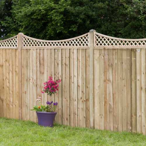 Hillside Concave Trellis Top