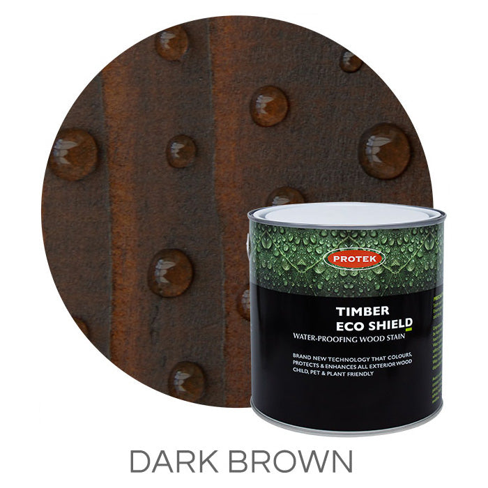 Dark Brown Timber Eco Shield – 2.5 Litres