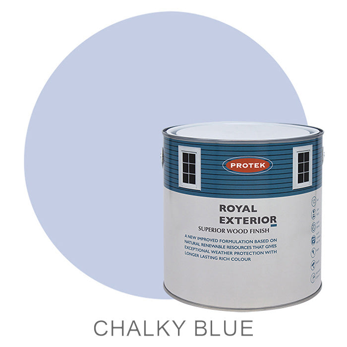 Chalky Blue Royal Exterior Wood Finish – 2.5 Litres