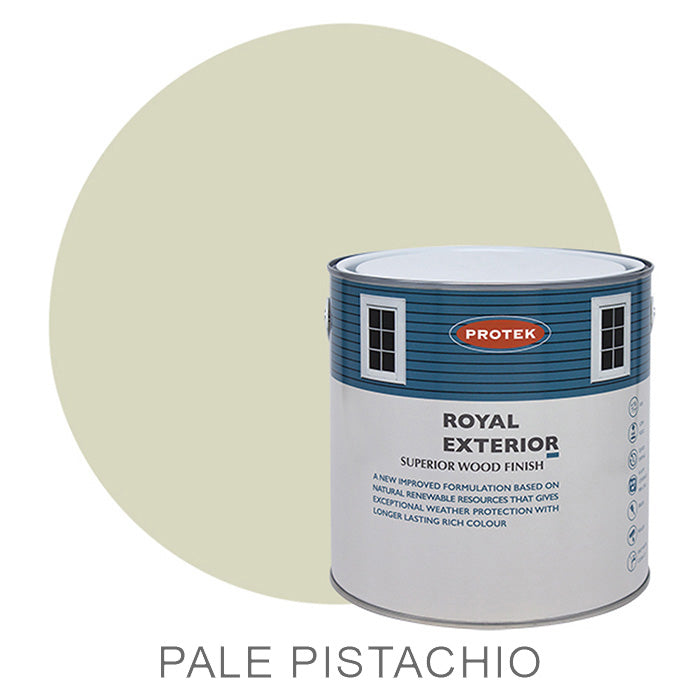 Pale Pistachio Royal Exterior Wood Finish – 2.5 Litres