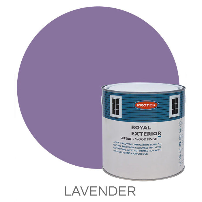 Lavender Royal Exterior Wood Finish – 2.5 Litres
