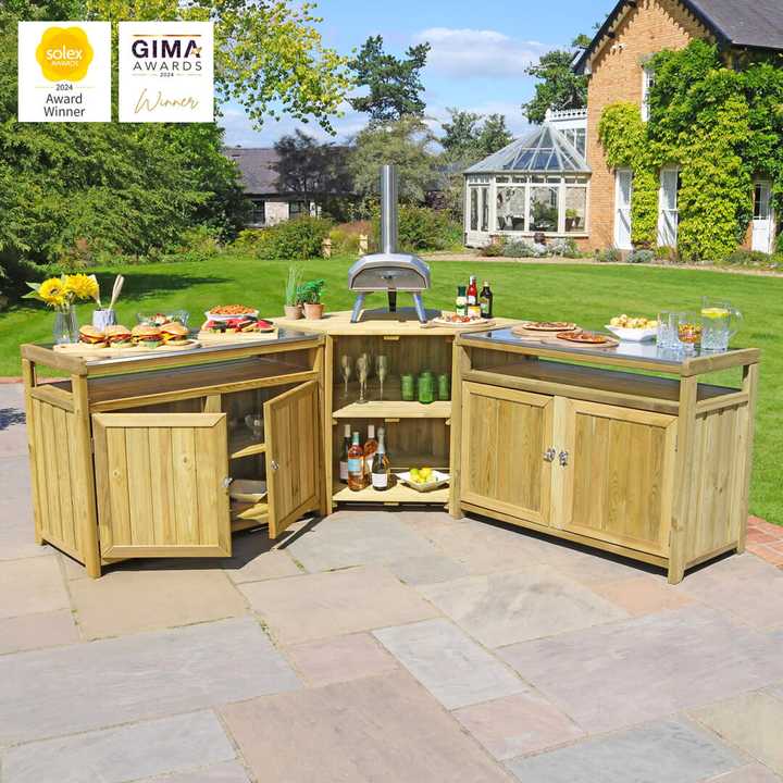 Terraza Outdoor Kitchen Range Set