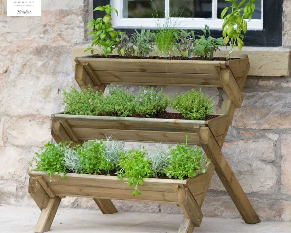 The Stepped Herb Planter which was a Gima Award Finalist